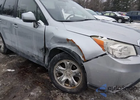 2015 Subaru Forester 2.5I from USA, damaged, VIN JF2SJAAC9FG463440